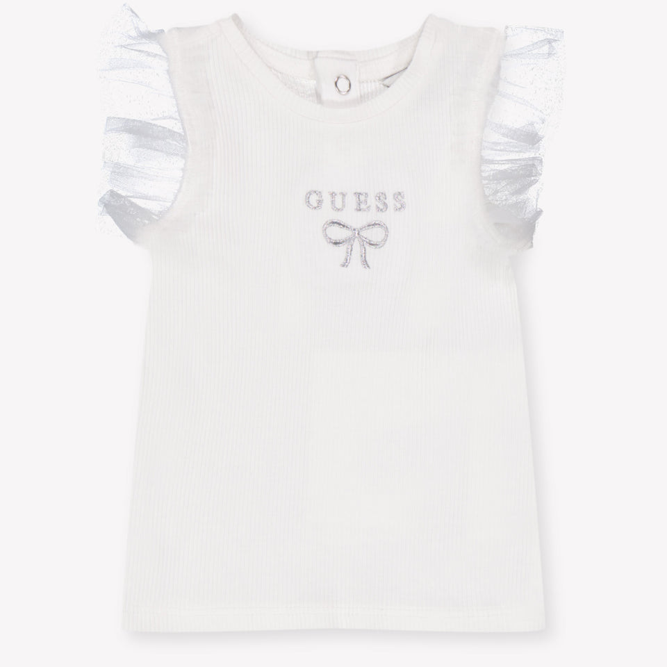 Guess Baby Girls T-Shirt In White