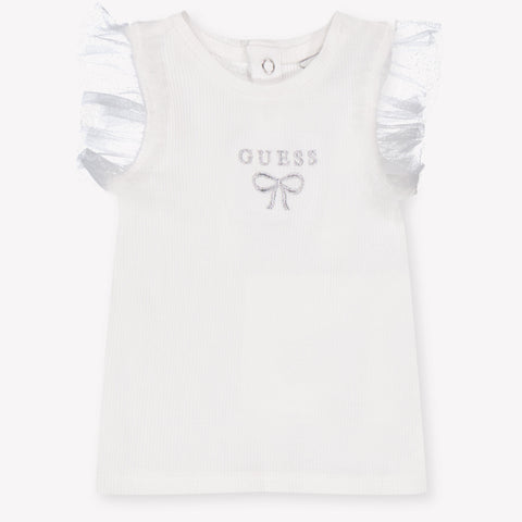 Guess Baby Girls T-Shirt In White