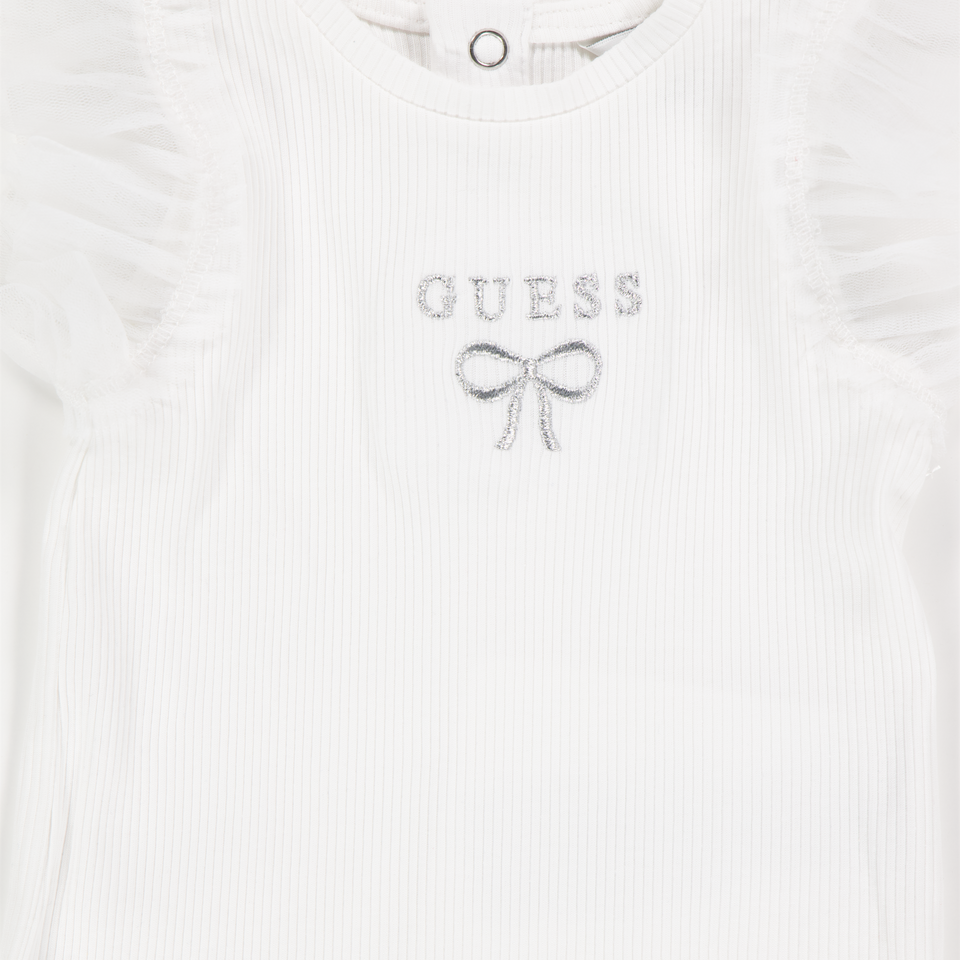 Guess Baby Girls T-Shirt In White