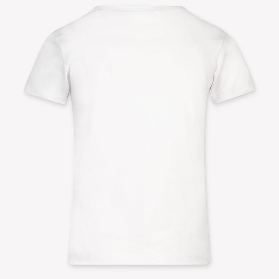 Guess Kinder Meisjes T-Shirt In Wit