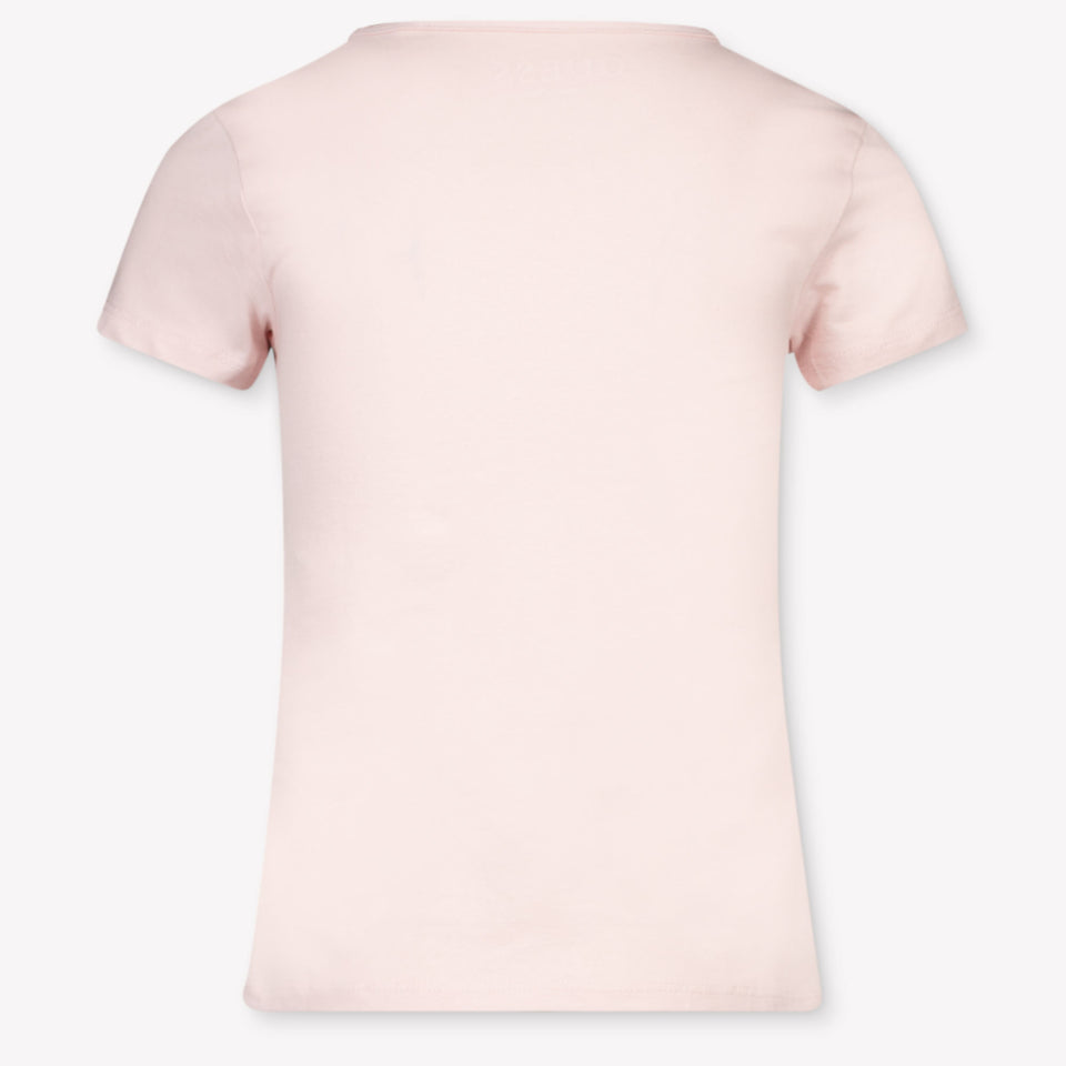 Guess Kinder Meisjes T-Shirt In Licht Roze