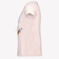 Guess Kids Girls T-Shirt In Light Pink