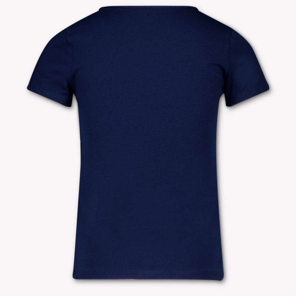 Guess Kinder Meisjes T-Shirt In Navy
