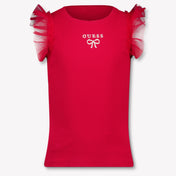 Guess Kinder Meisjes T-Shirt In Rood