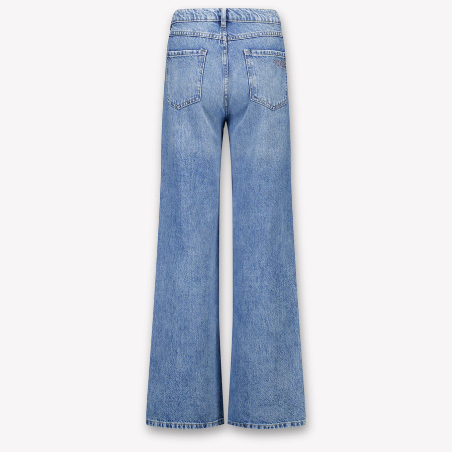Guess Kids Girls Jeans In Light Blue