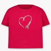Guess Kids Girls T-Shirt In Red