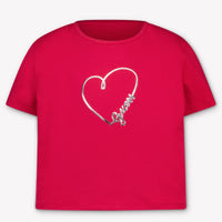 Guess Kinder Meisjes T-Shirt In Rood