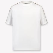 Burberry Cedar Kids Unisex T-Shirt In White