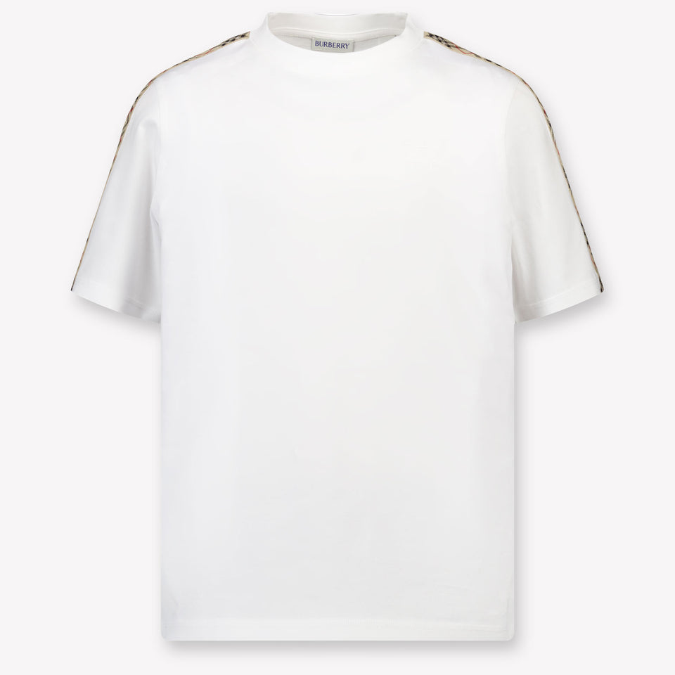 Burberry Cedar Kids Unisex T-Shirt In White