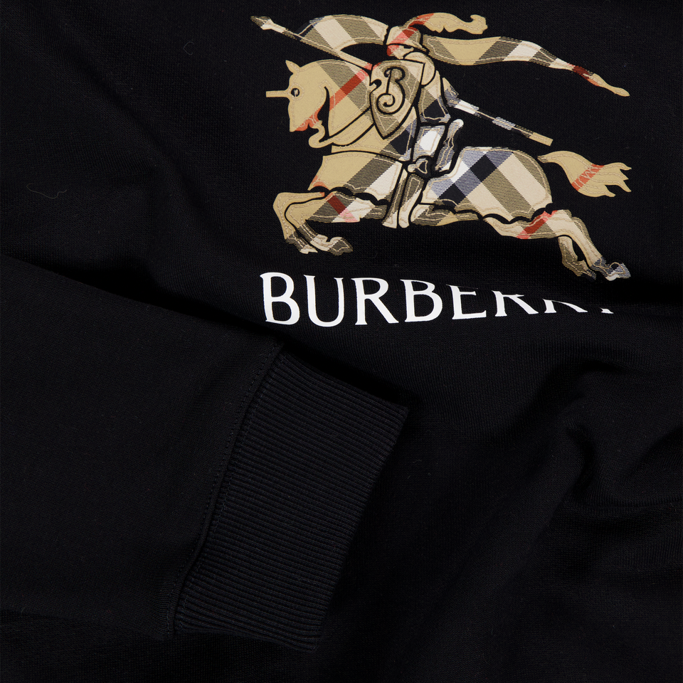 Burberry Mathew Kinder Jongens Trui In Zwart