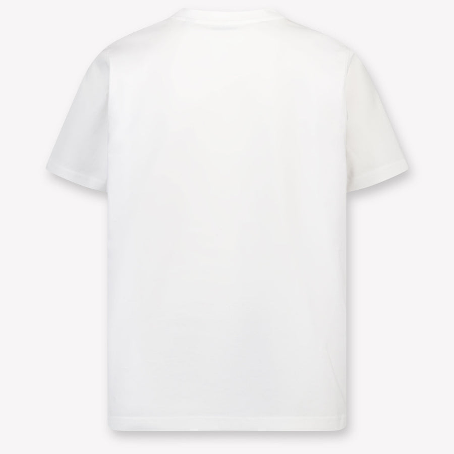 Burberry Cedar Teddy Kinder Unisex T-Shirt In Wit