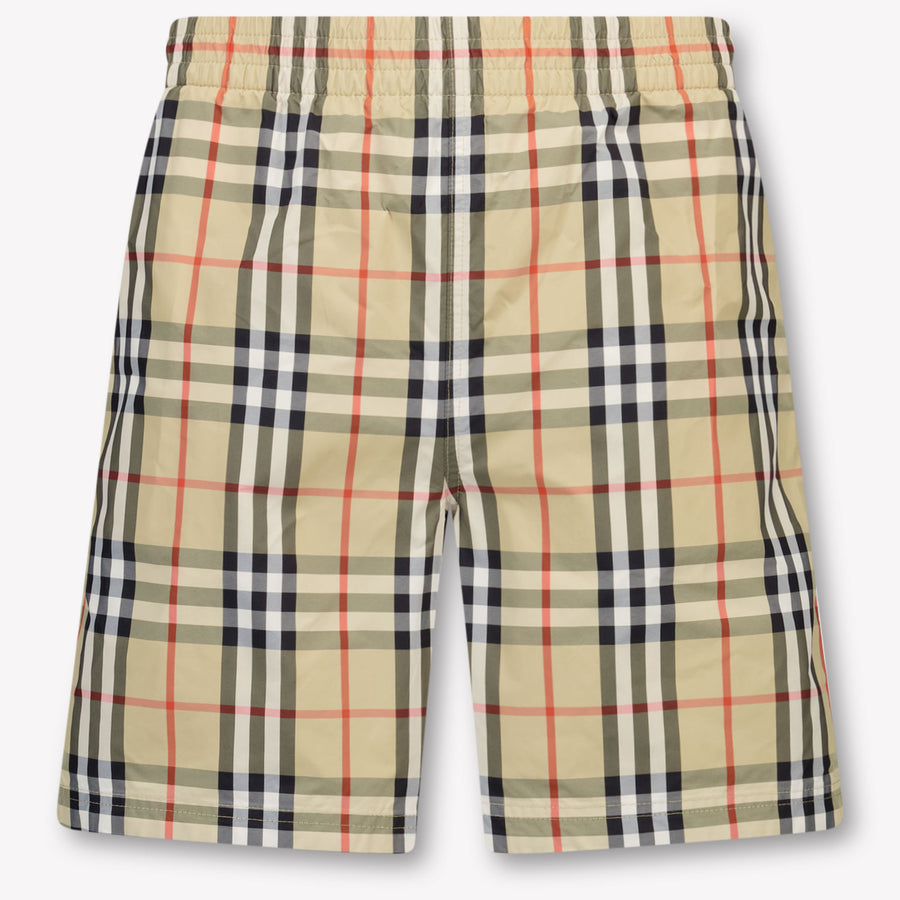Burberry Atticus Kinder Jongens Zwemkleding In Beige