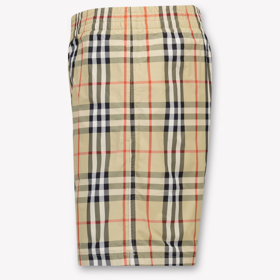 Burberry Atticus Kinder Jongens Zwemkleding In Beige