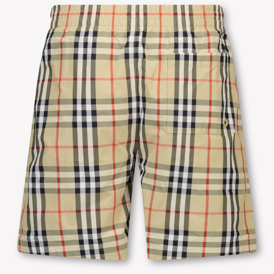 Burberry Atticus Kinder Jongens Zwemkleding In Beige