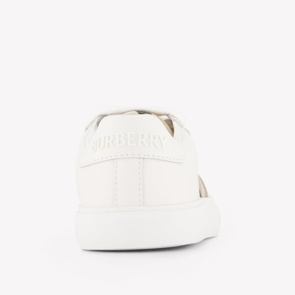 Burberry Noah Unisex Sneakers In White