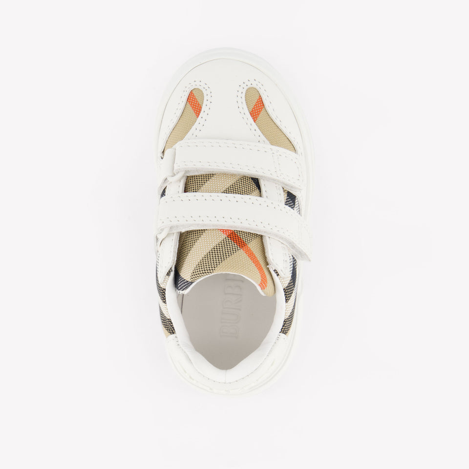 Burberry Noah Unisex Sneakers In Wit