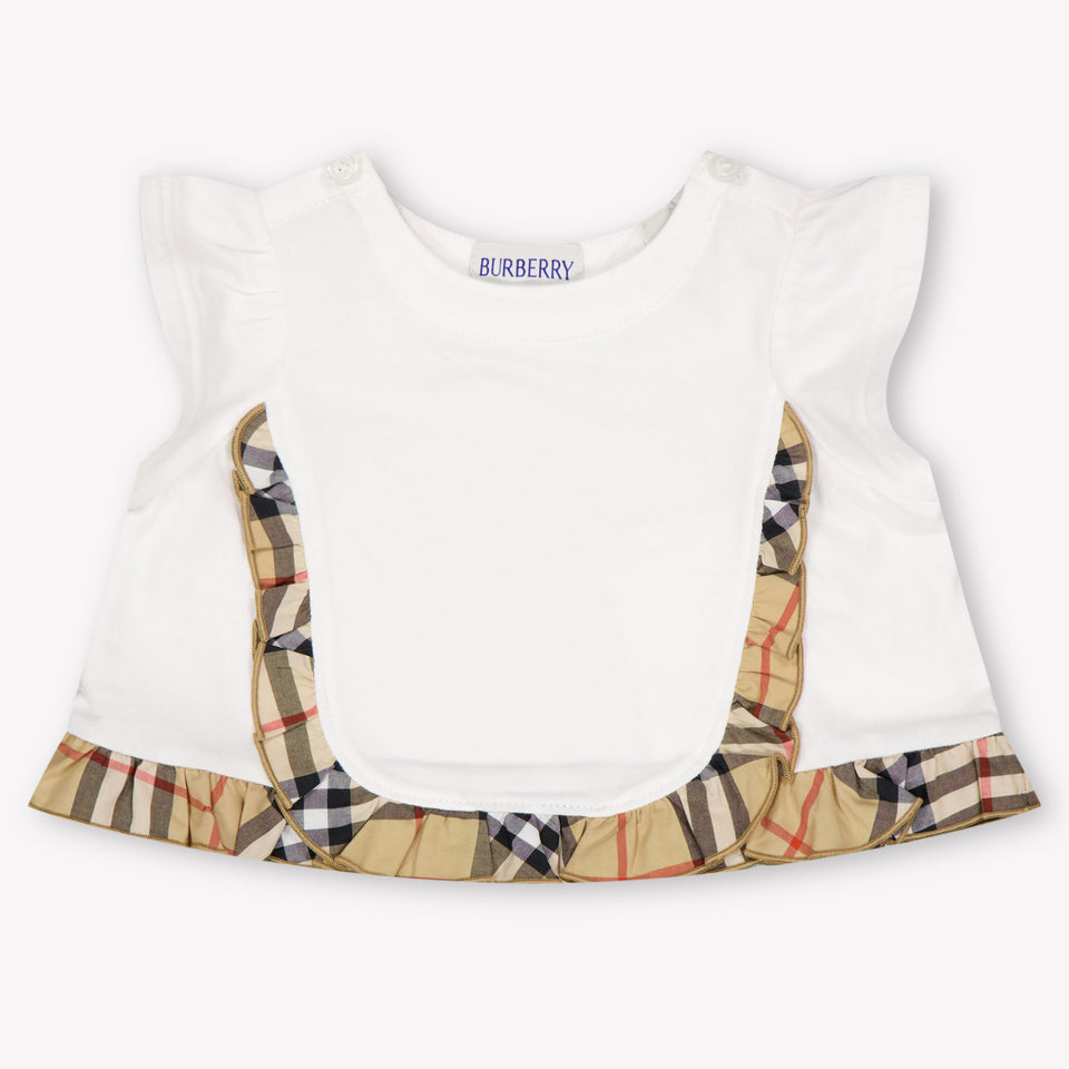 Burberry Roxy Baby Girls T-Shirt In White