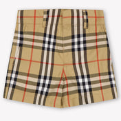Burberry Oscar Baby Boys Shorts In Beige