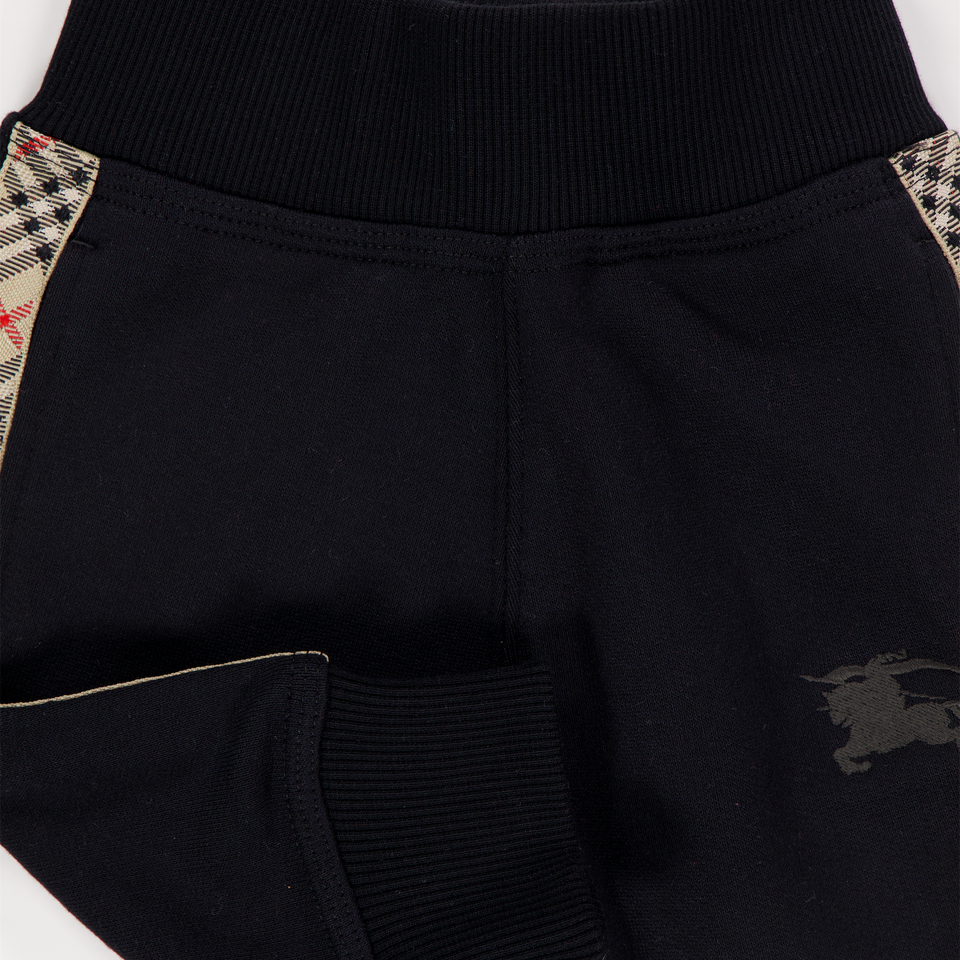 Burberry Jackson Baby Jongens Broek In Zwart