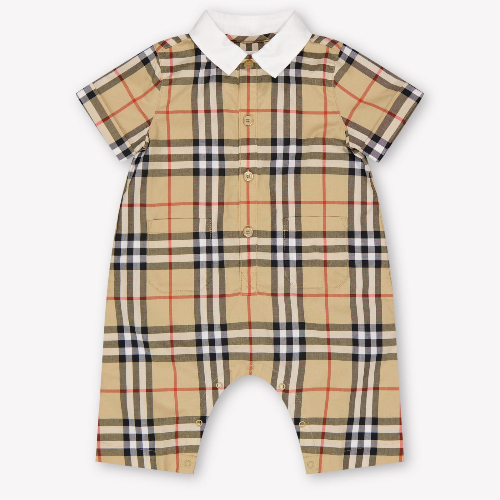 Burberry Andreas Baby Jongens Boxpakje In Beige