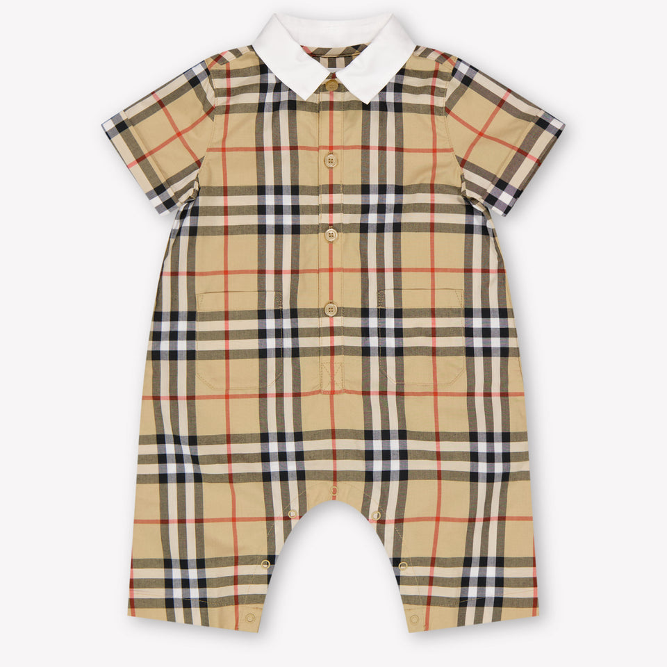 Burberry Andreas Baby Jongens Boxpakje In Beige