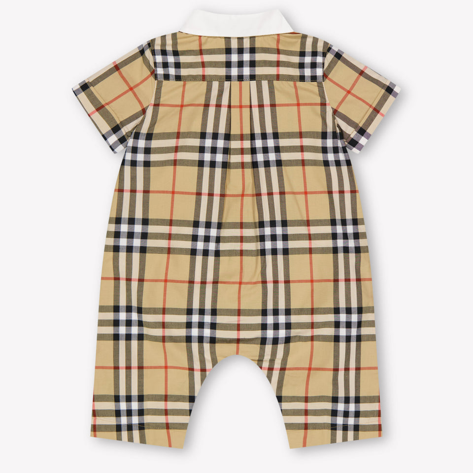 Burberry Andreas Baby Jongens Boxpakje In Beige