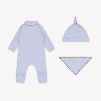 Burberry Hamilton Baby Jongens Boxpakje In Licht Blauw