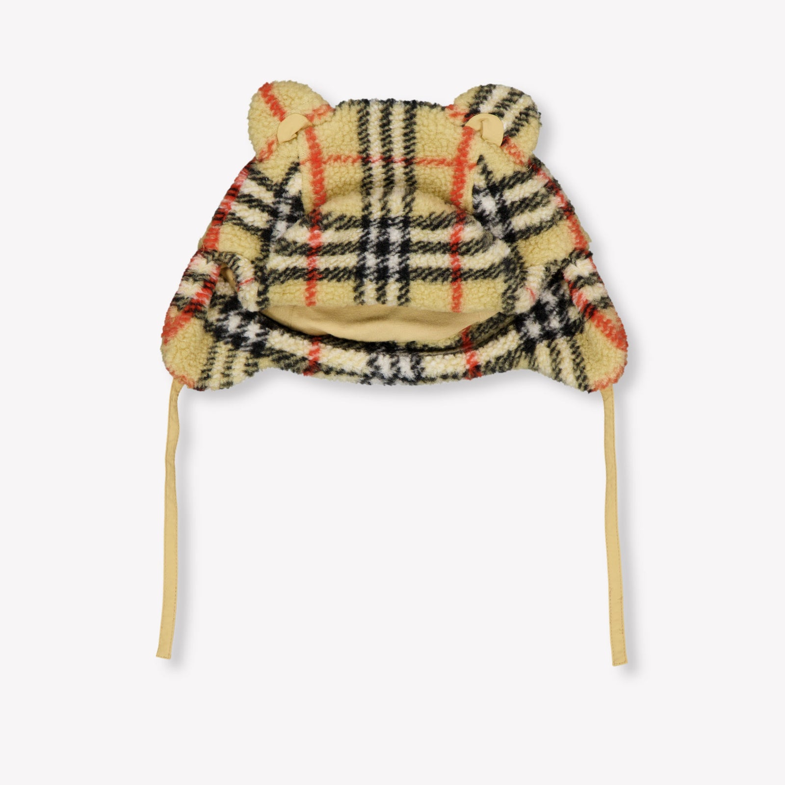 Burberry Turnerb Baby Unisex Muts In Beige