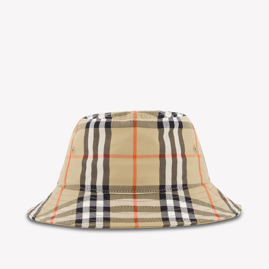 Burberry Bucket Hat Baby Unisex Hat in Beige