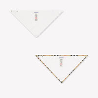 Burberry Snap Bibo Baby Unisex Accessory In White