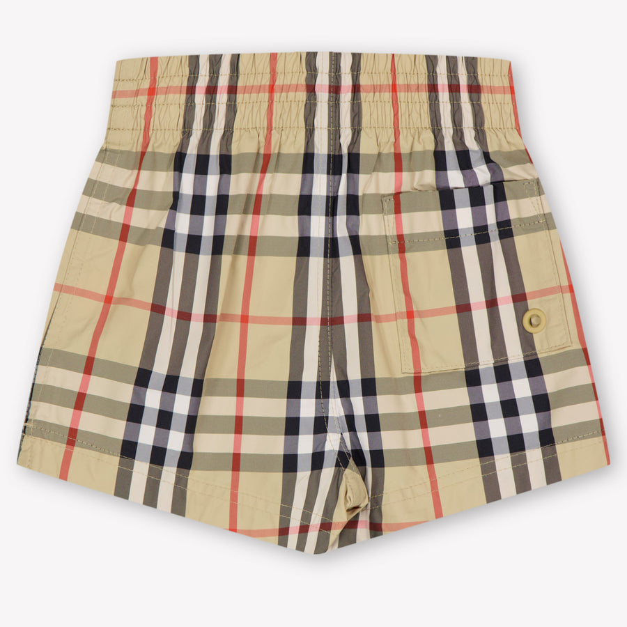 Burberry ATTICUS Baby Boys Swimwear In Beige
