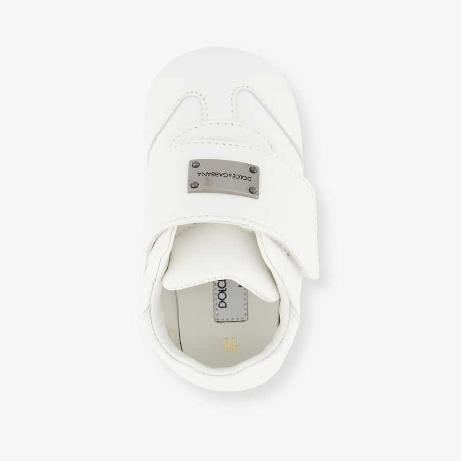 Dolce & Gabbana Baby Jongens Schoenen In Wit