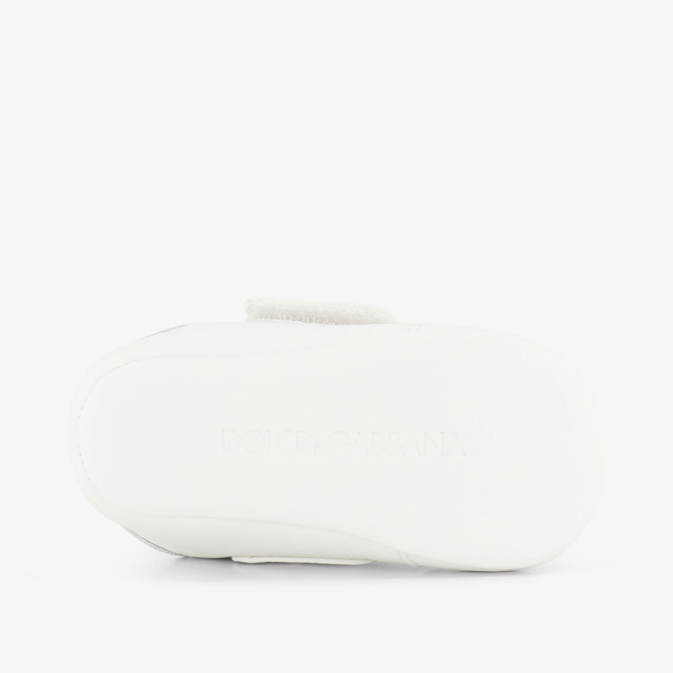 Dolce & Gabbana Baby Boys Shoes In White