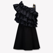 Balmain Kids Girls Dress In Black