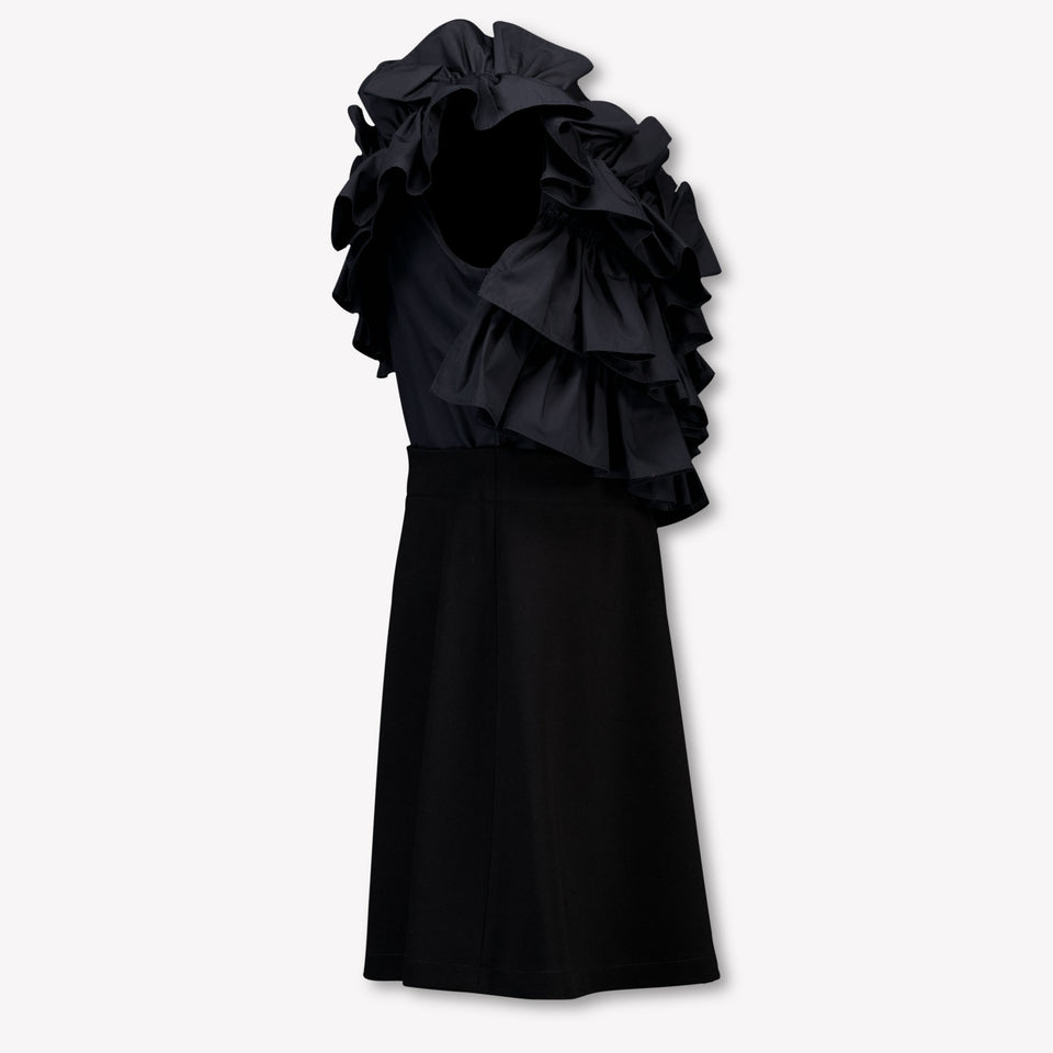 Balmain Kids Girls Dress In Black