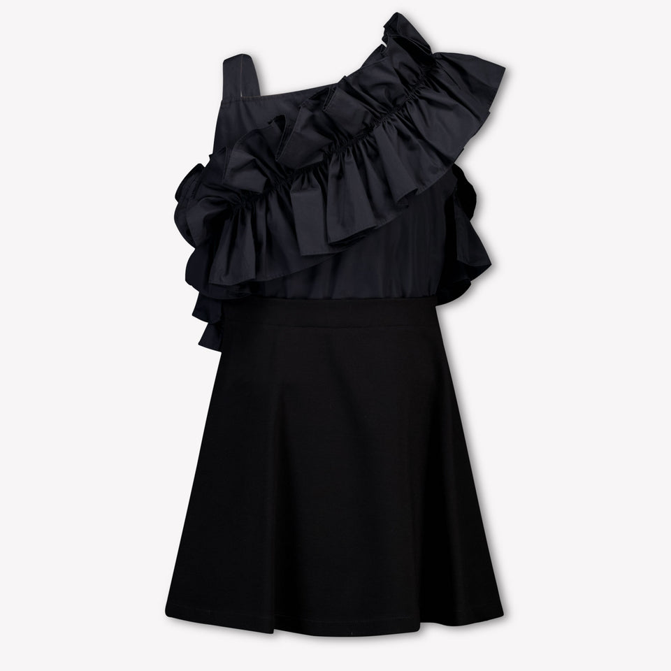 Balmain Kids Girls Dress In Black