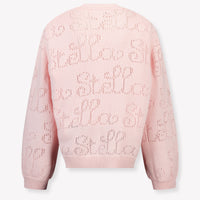 Stella McCartney Kinder Meisjes Trui In Licht Roze