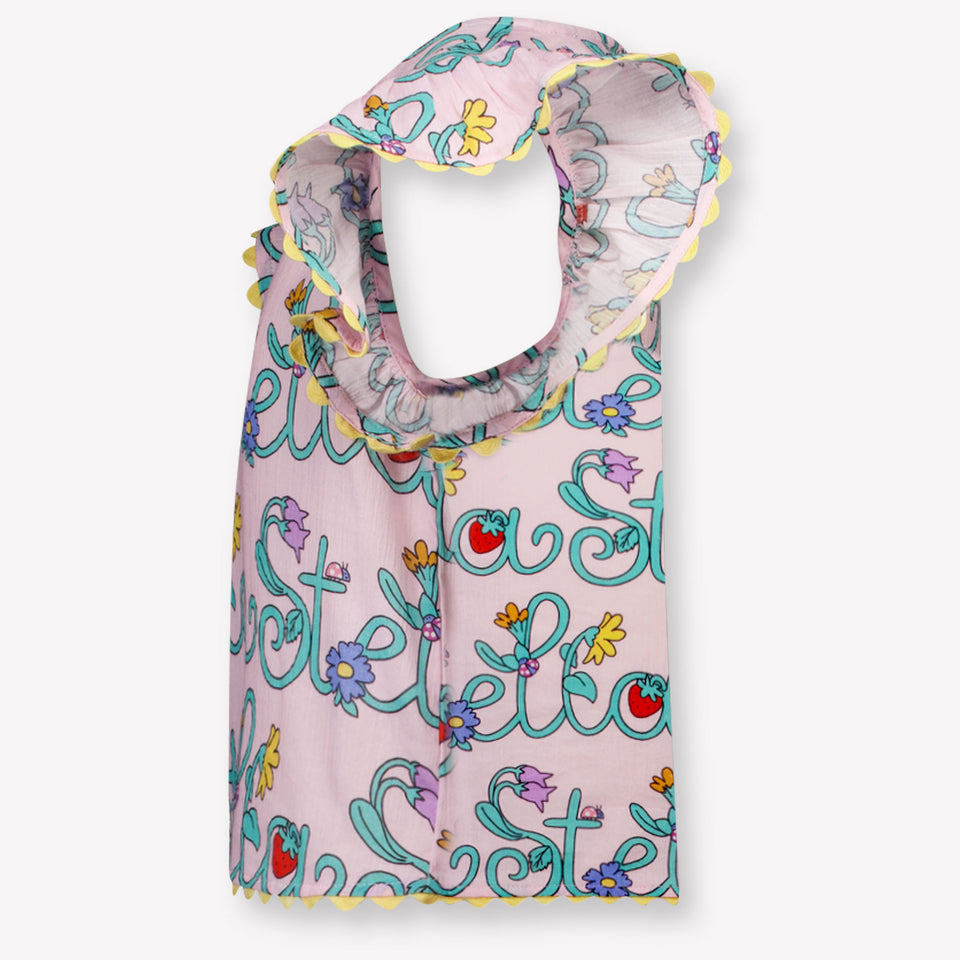 Stella McCartney Kids Girls T-Shirt In Light Pink