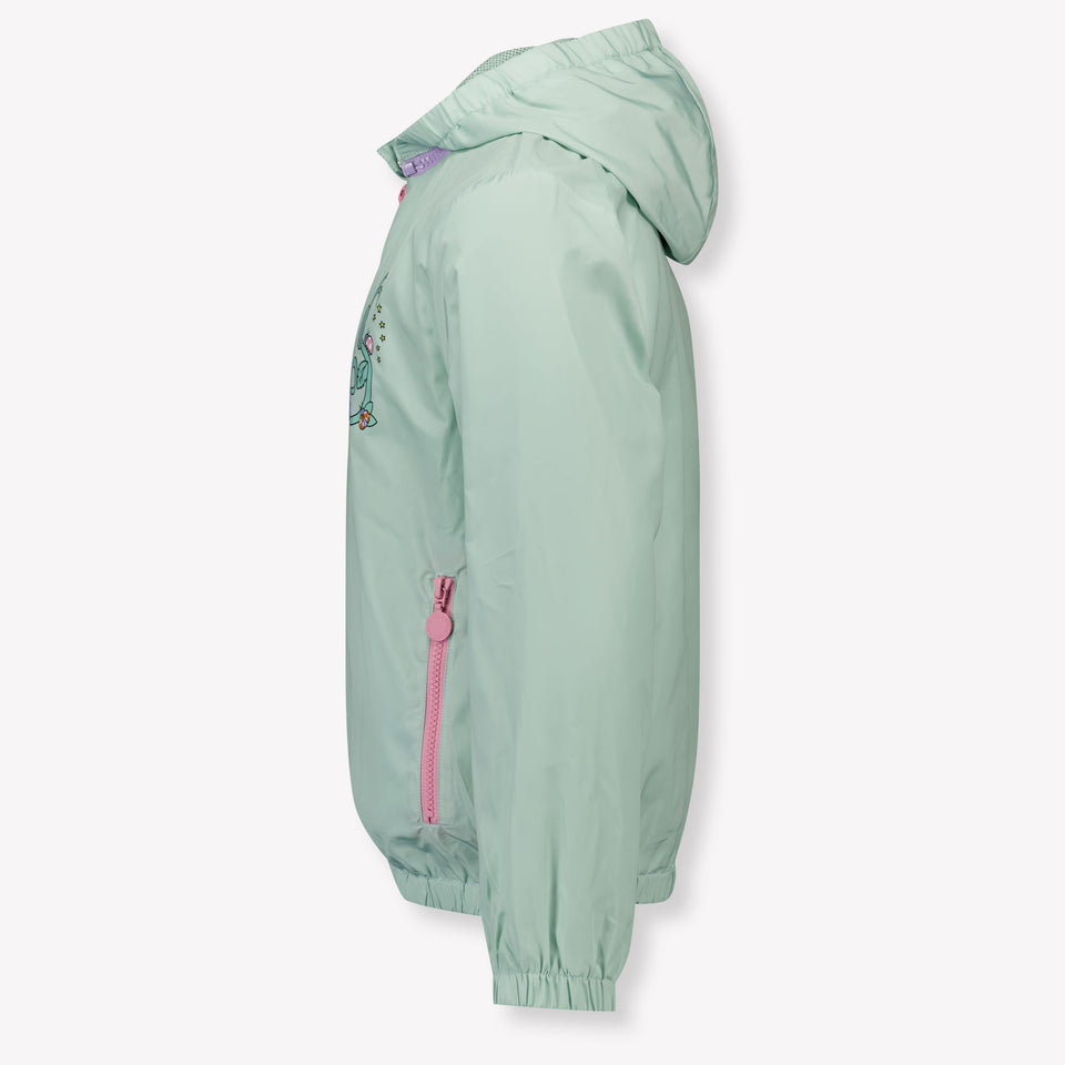 Stella McCartney Kids Girls Summer jacket In Mint