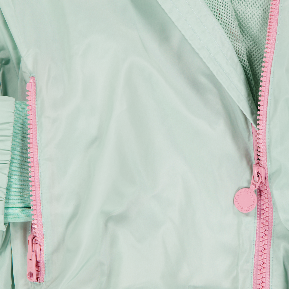 Stella McCartney Kids Girls Summer jacket In Mint