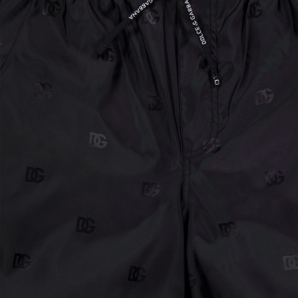 Dolce & Gabbana Kids Boys Swimwear In Black