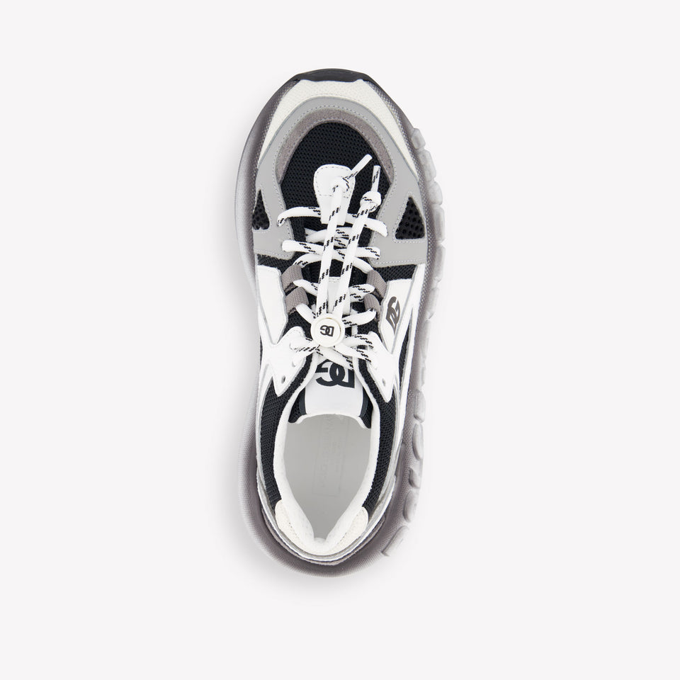 Dolce & Gabbana Boys Sneakers In Gray