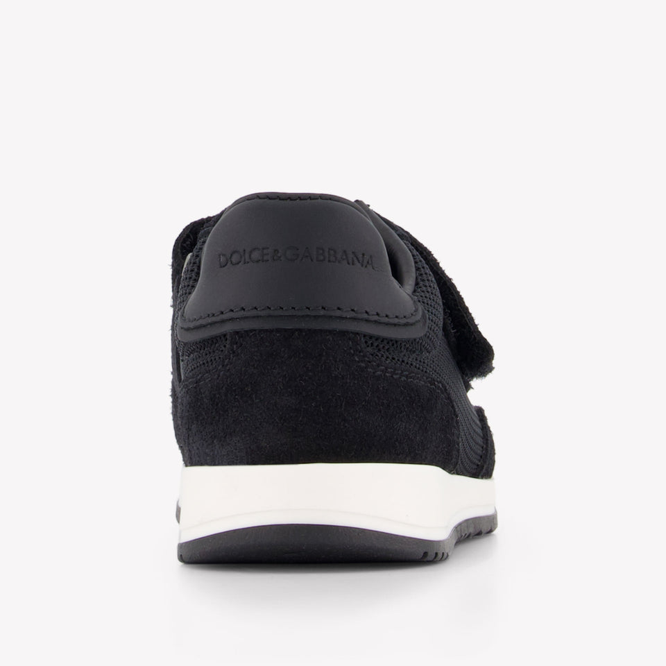 Dolce & Gabbana Boys Sneakers In Black
