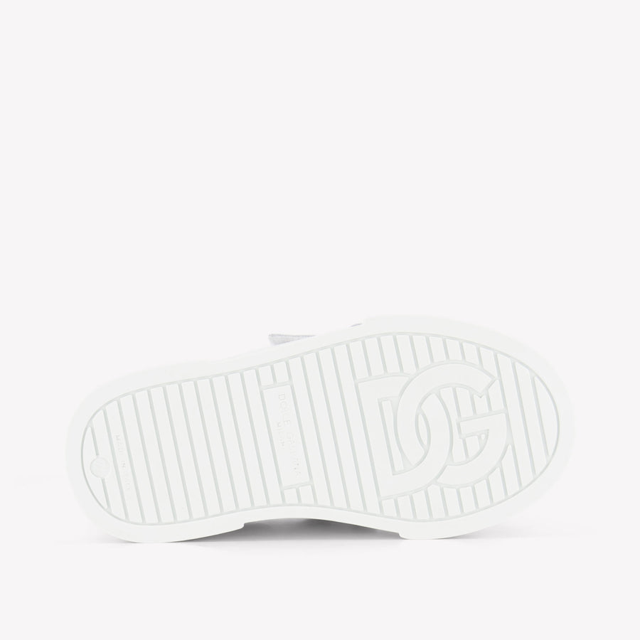 Dolce & Gabbana Unisex Sneakers In Wit