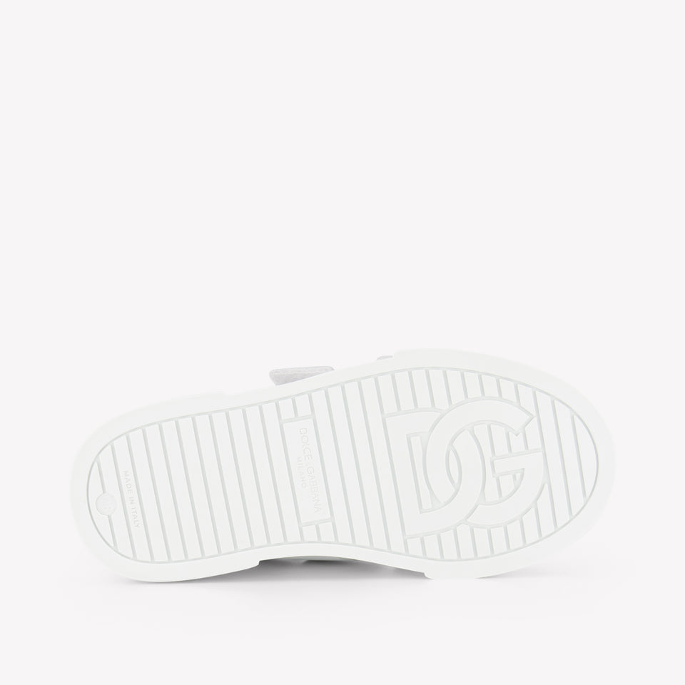 Dolce & Gabbana Unisex Sneakers In Wit