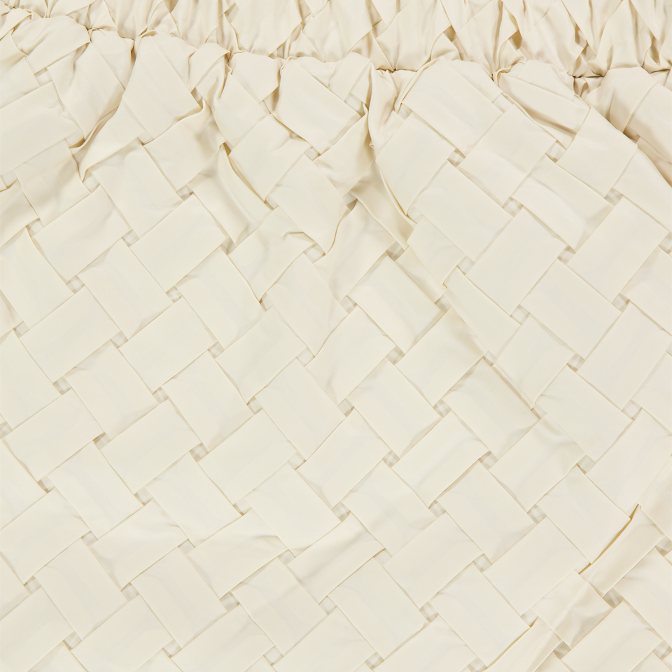 Donsje Amsterdam Camielle Kids Girls Skirt In Beige