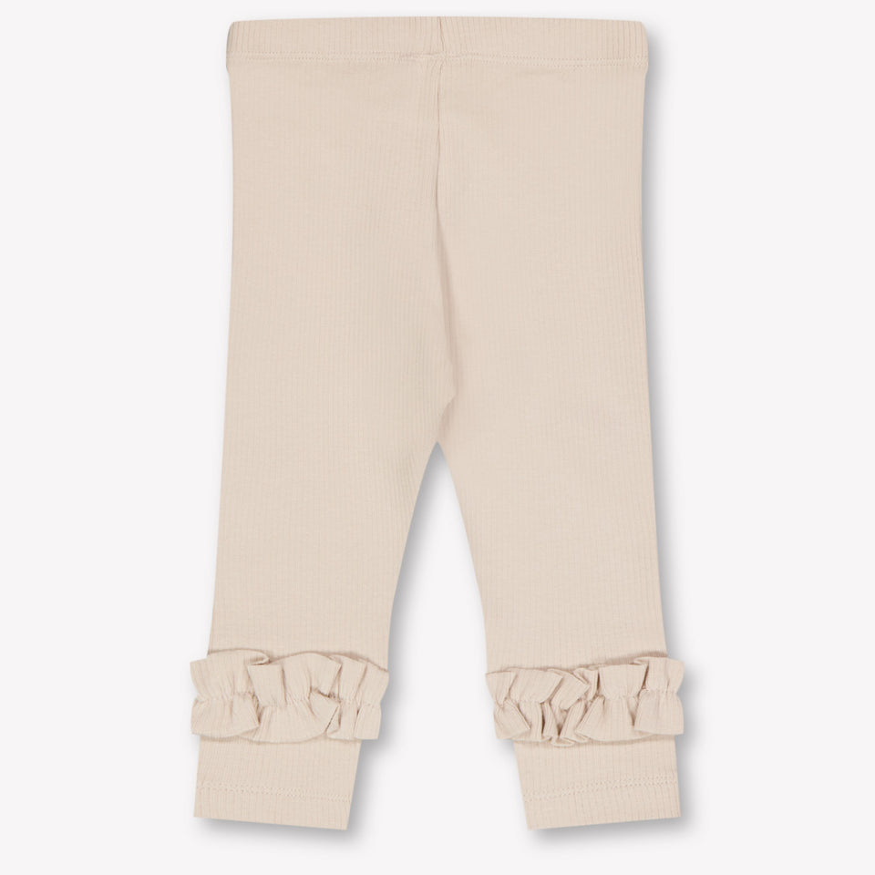 Donsje Amsterdam Baby Girls Leggings In Beige