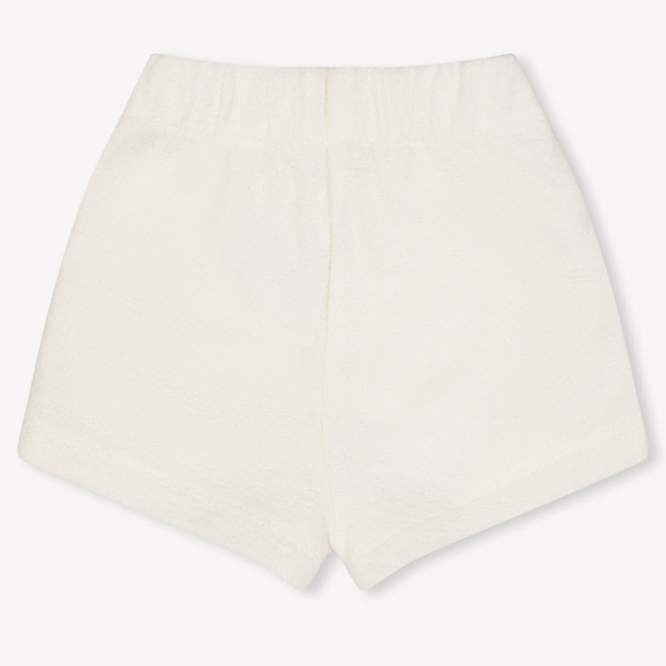 Donsje Amsterdam Baby Boys Shorts In OffWhite