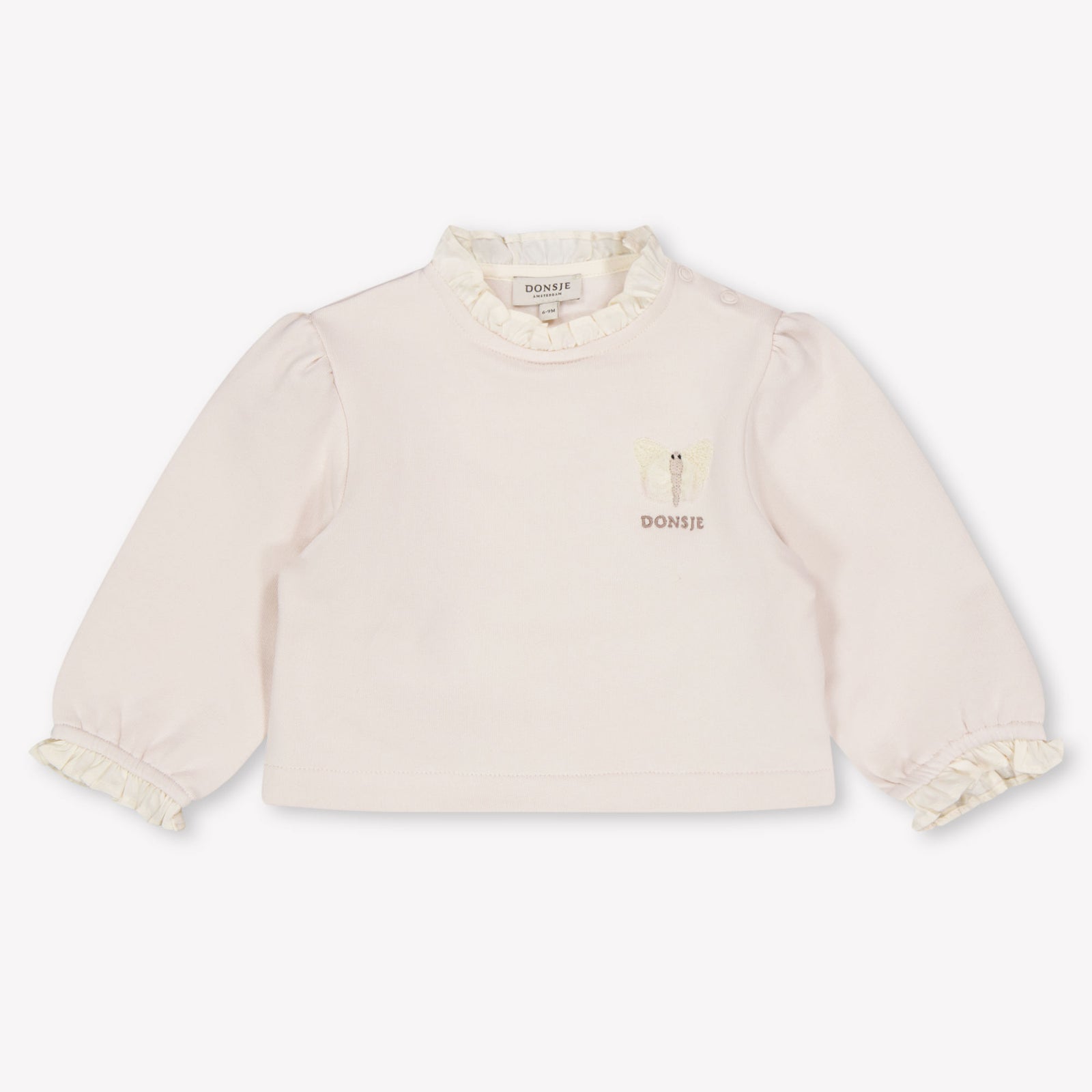 Donsje Amsterdam Baby Girls Sweater In Light Pink