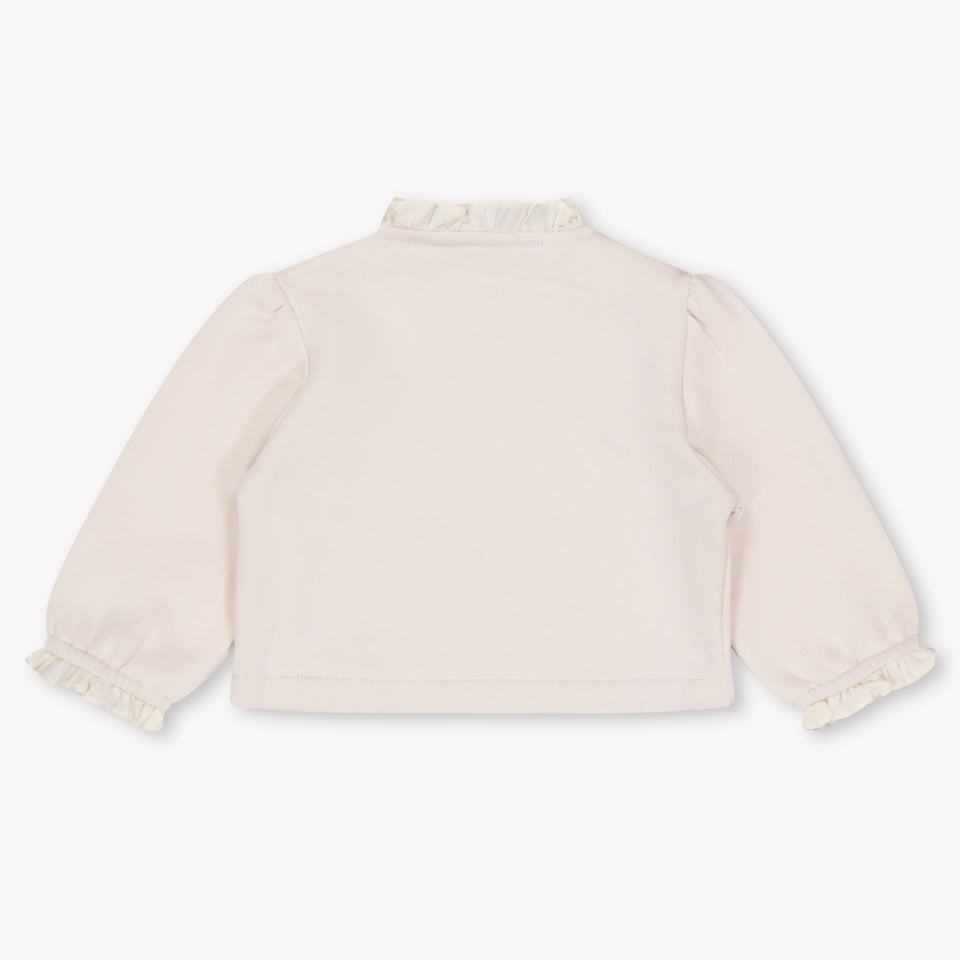 Donsje Amsterdam Baby Girls Sweater In Light Pink